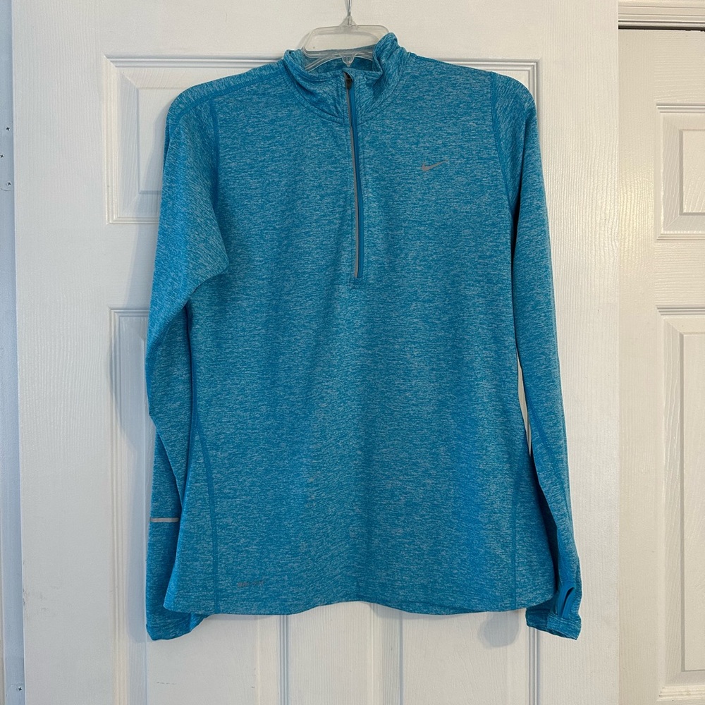 Nike Dri-FIT Blue Quarter Zip